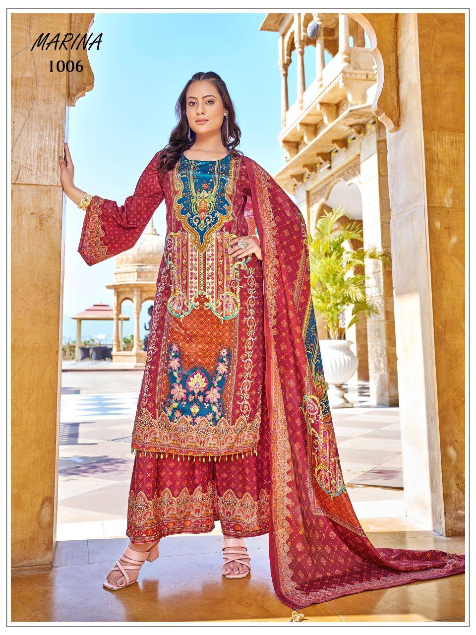 Banwery marina Unstitched salwar kameez wholesale